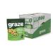 Graze - Protein Range - Healthy Snacks - Sea Salt & Pepper - 100gx6 Bags - Vegan Snacks - Alternative for Crisps Mixed Nuts & Pretzels