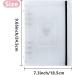 K-Pop Photo Card Binder Book with 25 Pcs Inner Sleeves - Clear Album for A5 Photocards | Korean Pop Photo Card Holder with Letter Sticker - 1 Set - Buy Online on GoSupps.com