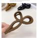 Knot hair clips: net red bow hair clips female large grab clip autumn and winter back of the head spoon hair card advanced sense of coiffure shark clip headdress 1#Creamcoloredbow - Buy Online on GoSupps.com