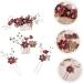 1 Set Hairpin Hair Comb Zinc Alloy Women's Wedding - Buy Online on GoSupps.com