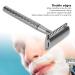 Double Edge Razor for Men - Durable Short Grip Safety Clipper Handle | Reusable Manual Grooming Tool - Buy Online on GoSupps.com