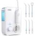 Water Flosser Picks for Teeth Cleaning, 3 Flossing Modes & 10 Pressures Professional Electric Water Flossers for Teeth, Braces, Gums, Kids, Adults, 7 Water Jet Tips Included for Multiple Dental Care