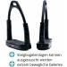 AMKA Joint Black Safety Stirrups - Adjustable 10 12 13 cm Width for Optimal Riding Comfort | International Shipping Available - Buy Online on GoSupps.com