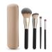FERYES Travel Makeup Brush Holder Large 4-piece brush holder set