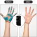Amaxiu Hand Nail Brush for Cleaning Fingernails Durable Nylon Firm Stiff Scrub Bristles Nail Scrubber Brushes for Men Mechanics Gardeners Scrubbing under Fingers Foot Toes(2 Pack Black) - Buy Online on GoSupps.com