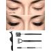 EBANKU Eyelash Comb & Spoolie Set - Double Ended Professional Eyelash Separator Tool for Perfect Lashes - 4pcs Black - International Shipping Available - Buy Online on GoSupps.com