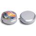 Portable 3 Compartment Pill Box - Sunset & Sea View | Travel Medicine Organizer for Purse & Pocket - Buy Online on GoSupps.com