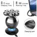 5-in-1 Electric Head Shaver for Bald Men Waterproof Cordless Grooming Kit with Clippers & Trimmer - Buy Online on GoSupps.com