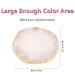 Premium Nail Art Palette - DIY Nail Polish Tool with Golden Edge for Creative Manicure Designs - Buy Online on GoSupps.com
