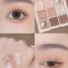 Pink Brown Violet Sparkly Eyeshadow Makeup Palette Natural Hypoallergenic Glitter Eyeshadow Palette Highly Pigmented Shimmer Eye Shadow Palette Long Lasting Waterproof Blendable (2#) - Buy Online on GoSupps.com