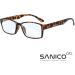 Sanico Fashionable Reading Glasses | Dioptria 1.0 to 3.5 | Unisex Visual Aid | Stylish Ticino Turtle Design - Buy Online on GoSupps.com