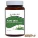 HERBAL HILLS Aloe Vera Capsules (Aloe barbadensis) | 120 Capsules (500 mg) | Pure Aloe Freeze Dried Powder Supplement High Concentration Supports Overall Well-Being