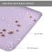 Reopet Waterproof Silicone Pet Feed Mat - Elevated Edges for Dogs & Cats - 60x40 cm (Single Pack) - Lavender Color - Buy Online on GoSupps.com