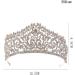 Lurrose Quinceanera Rhinestone Wedding Tiara Headband Crystal Tiara Headpieces Jewelry for Wedding Birthday Tiara - Buy Online on GoSupps.com