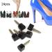 Pack of 24 Non-Slip Heel Tips for High Heels | Durable Repair Dowels (8x8 cm) - International Shipping Available - Buy Online on GoSupps.com