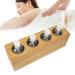 Buy 4 Bottles Massage Oil Heater | Electric Heat Therapy Massager - Constant Temperature for Therapists & Spa (EU Connector) - Buy Online on GoSupps.com