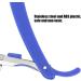 Foldable Eyebrow Holder - Stainless Steel Manual Razor Tool for Precision Beard & Facial Grooming | Barber & Hairdresser Essential - Buy Online on GoSupps.com