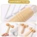 GLEAVI Hand Tool - 2-Piece Roller Massage Hammer | Wooden Scroll Wheel Portable Roller (11x3.8CM) for Relaxation and Pain Relief - Shop Internationally - Buy Online on GoSupps.com