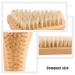 Minkissy Nail Brush & Cleaning Tool Set - Wood Handle Grip for Manicure & Pedicure | Perfect for Gel Nails & Peeling - Buy Online on GoSupps.com
