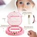 Children's Wooden Tooth Box - Baby Teeth Keepsake Organizer for Boys and Girls | Souvenir Baby Tooth Storage Box - Pink/Girl - Buy Online on GoSupps.com
