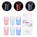 Beaupretty Clear Jelly Nail Art Stamper Kit - Double-Sided Silicone Punch & Scraper 3 Set (Random Color) - DIY Nail Art Tools for Perfect Designs - Buy Online on GoSupps.com