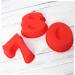 MAGICLULU Silicone Ice Cream Mold 18 Pcs Celebrity 3D Chocolate Mold Silicone Letter Molds mediumx2pcs - Buy Online on GoSupps.com