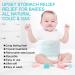Baby Colic Gas Relief Heated Tummy Wrap - Soothing Belly Belt for Newborns - Blue - Buy Online on GoSupps.com