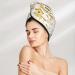 Hair Towel Wrap - Fast Drying Hair Turban with Button | Farm Bee Cute Honey Design - Buy Online on GoSupps.com