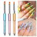 Pack of 3 Nail Painting Pens & Rhinestone Punch Tools for Stunning Nail Art - Easy to Use! - Buy Online on GoSupps.com