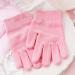 1Pair Moisturizing Spa Gloves Soft Cotton Gel Lining Gloves with Plant Essential Oil and Vitamin E Beauty Gloves for Dry Rough Hands Skin(Pink) Gloves Cotton - Buy Online on GoSupps.com