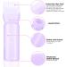 DSHYUAUOCI 160 ml Hair Oil Applicator Bottle - Reusable Graduated Hair Coloring Tool for Home & Salon | Perfect for Hair Dye - Purple - Buy Online on GoSupps.com