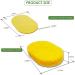 Vilphel Biobased Face Cleansing Pads Facial Scrubber Sponges for Women&Men Exfoliation Lint Free Reusable Daily Face Wipes Skincare Tools for Multi-Purpose - Buy Online on GoSupps.com