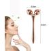 3Pcs 3D Face Roller Massage Stick Cooling Metal Facial Massage Tool Metal Face Roller Eye Puffiness Roller Face Massage Tools for Face Eyes Neck Body Muscle Relaxing Anti-Aging - Buy Online on GoSupps.com