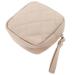 GLEAVI 2pcs Menstrual Pad Bag Leather Holder Change Holder Menstruation Cups Storage Case Lipstick Storage Bag Multi-Function Period Pouch Menstrual Pad Holder Mini Travel Product Bag