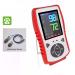 Vet Pulse Oximeter - Handheld Pet Vital Signs Monitor for Dogs Cats & Horses | SpO2 Heart Rate TEMP | Rechargeable LCD Device (Orange Case - Buy Online on GoSupps.com