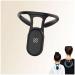 Back Posture Corrector with Posture Reminder Device Electric Posture Corrector Correct Sitting and Standing Posture Black