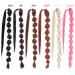 Puff Braid Ponytail: 30 Inch Afro Bubble Extensions for Black Women - 5.6 Ounces, 1B Black - Buy Online on GoSupps.com