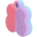 Facial Cleansing Brush Remove Dead Skin Facial Brush Silicone Face Brush Pink Purple - Buy Online on GoSupps.com