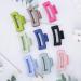 Hollow Frosted Square Grab Clip 8.5cm Medium Hair Clip Sweet Beauty Shark Clip (Set Of 8) Claw Clips For Thick Hair 8PC - Buy Online on GoSupps.com