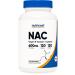 Nutricost N-Acetyl L-Cysteine (NAC) 600mg 120 Vegetarian Capsules - Non-GMO Gluten Free Vegetarian Caps