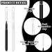 150pc Brow Lamination Microbrush Set with Cap - Black/White Eyebrow Tools for Lash Lift, Extensions & Filling - Buy Online on GoSupps.com