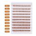 Buy Outopen Brown Lash Clusters 140Pcs - Natural D Curl Wispy Cat Eye Extensions for DIY Home Use - Buy Online on GoSupps.com