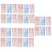 LALAFINA False Nails Tips Wraps False Nails Patches Fashion Summer French Fake Nails Toe Nail Stickers