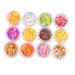 FRCOLOR 2 Sets Resin Flatback Embellishments Fruit Slices Nail Art Nail Slice Decorations Fruit Slices for Nail Fruit Slices Nail Decoration Slice Nail Art 3d Puzzle Decorative Beads