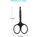 Jarvistar Stainless Steel Nose & Ear Hair Scissors | Precision Cutting | International Shipping - Buy Online on GoSupps.com