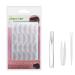 200pcs 5MM Water Eyelid Tape Ultra Invisible Beauty Double Eyelid Tape Stickers Instant Eye Lift Without Surgery Perfect for Hooded Droopy Uneven Mono-eyelids Water 5MM