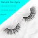 Akissos 5 Pairs Wispy 17mm Faux Mink Eyelashes - Handmade Fluffy Vegan False Lashes for Cat Eye Looks - Buy Online on GoSupps.com