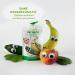 Cheeky Friends Bio Quetschie: Apple Banana Spinach & Cucumber Fruit Puree - Vegan Gluten-Free Squeezing Bag for Babies 6+ Months - 12 Pack (100g each) - Buy Online on GoSupps.com