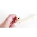 Buy Lucky Teeth Replaceable Bamboo Toothbrush with Aluminum Handle - 3 Soft Copper White Bristle Heads - Eco-Friendly & International Shipping - Buy Online on GoSupps.com