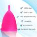 Blossom Menstrual Cup | Eco-Friendly Reusable Silicone Period Cup | Say Goodbye to Tampons - Shop Now - Buy Online on GoSupps.com